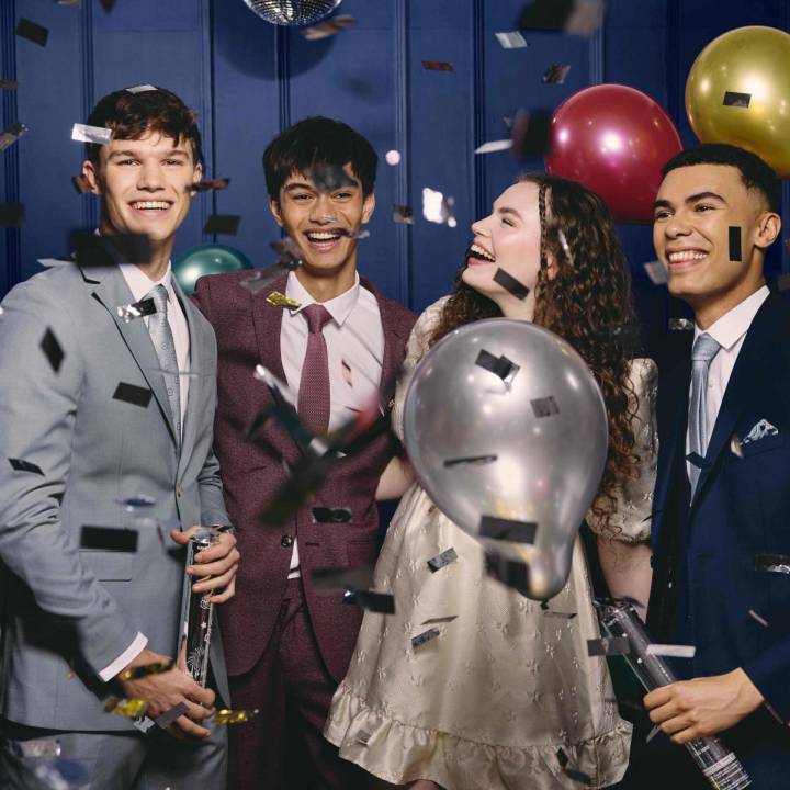 Prom night, fitted in the spring