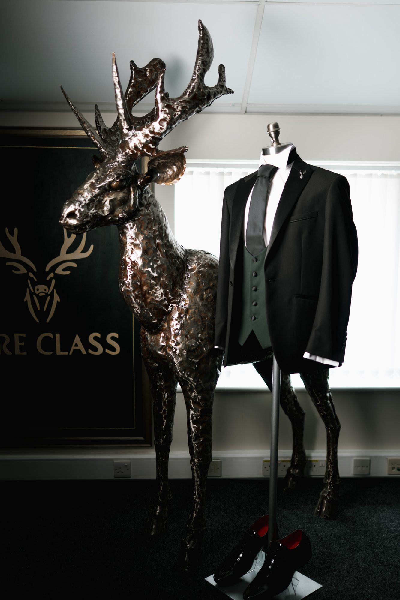 Gentleman suit from the Hire Class collection